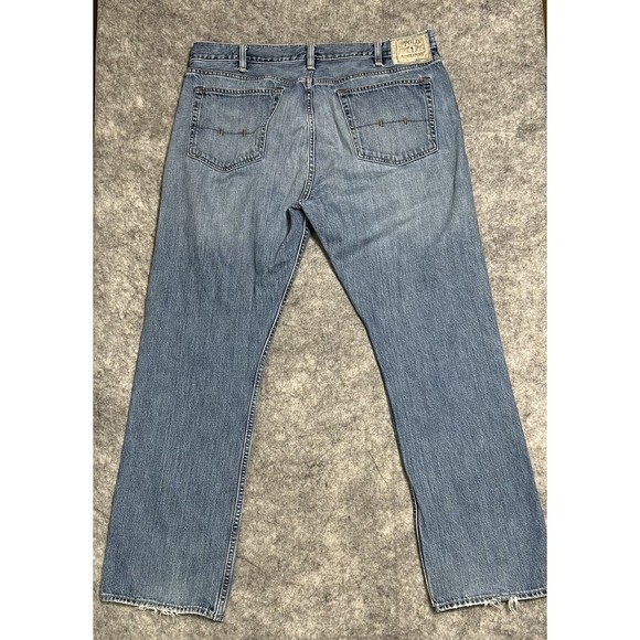 VTG POLO Ralph Lauren Classic 867 Jeans Mens FIT 39x31.5 Blue Denim TAG 38x32